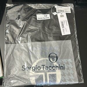 Black men or women oversize t shirt original Italian brand Sergio Tacchini